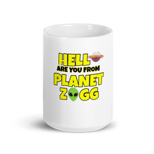 Load image into Gallery viewer, Planet Zogg White glossy mug