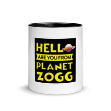 Load image into Gallery viewer, Planet Zogg Mug with Color Inside